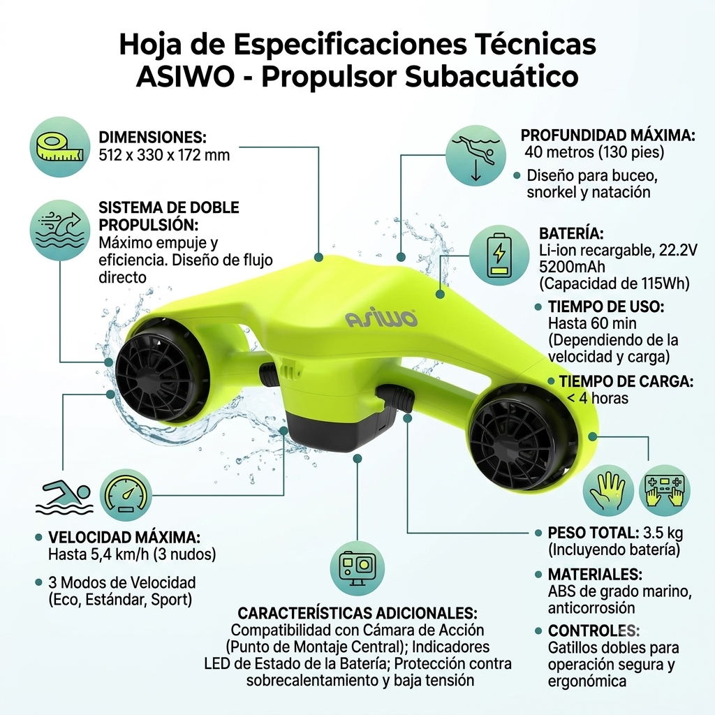 Scooter submarino