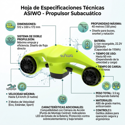 Scooter submarino